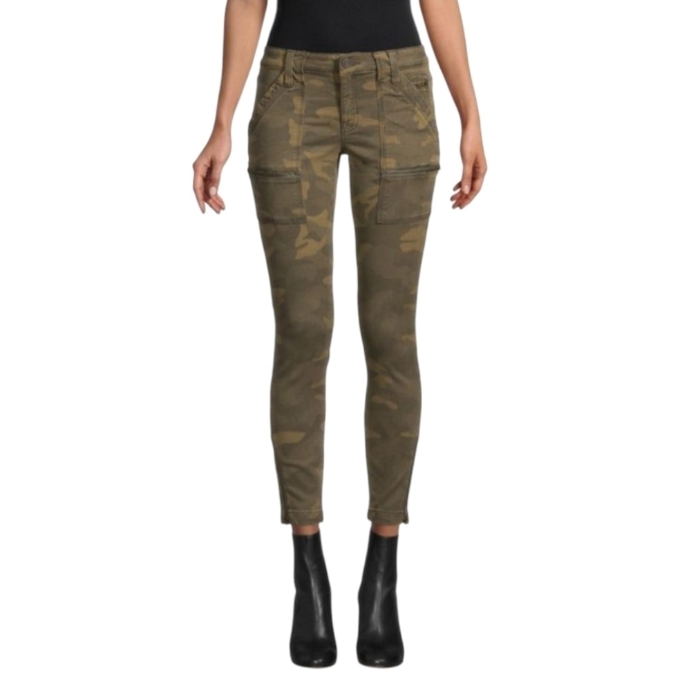 Joie Park Camouflage Cargo Skinny Pants - 32